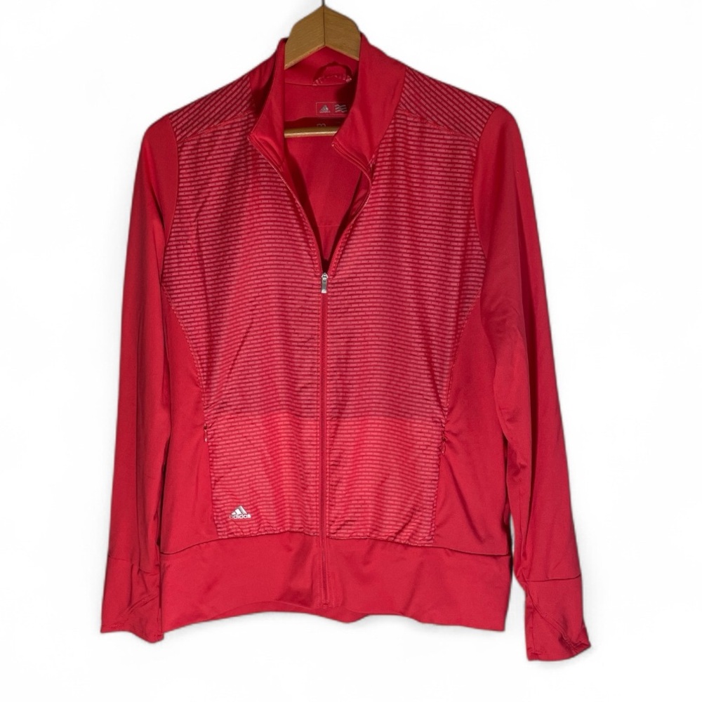 E2- Adidas Vibrant Red Track Jacket